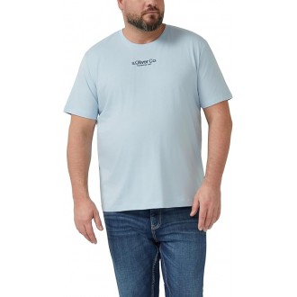 S.Oliver Men's T-Shirt Aνδρική Μπλούζα Υπερμέγεθος 2178971-50D1 S.Oliver Men's T-Shirt Aνδρική Μπλούζα Υπερμέγεθος 2178971-50D1