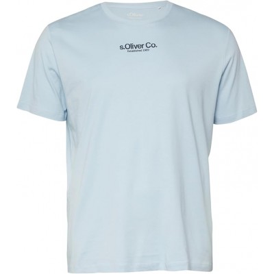 S.Oliver Men's T-Shirt Aνδρική Μπλούζα Υπερμέγεθος 2178971-50D1 S.Oliver Men's T-Shirt Aνδρική Μπλούζα Υπερμέγεθος 2178971-50D1