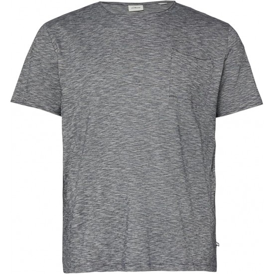 S.Oliver Men's T-Shirt Aνδρική Μπλούζα Υπερμέγεθος 2178976-59G0 S.Oliver Men's T-Shirt Aνδρική Μπλούζα Υπερμέγεθος 2178976-59G0