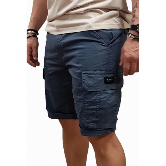Rebase Cargo Shorts 261RMSHO-7030 old blue Rebase Cargo Shorts 261RMSHO-7030 old blue