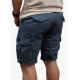 Rebase Cargo Shorts 261RMSHO-7030 old blue Rebase Cargo Shorts 261RMSHO-7030 old blue