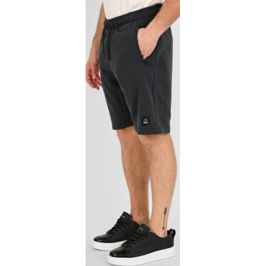 Rebase Shorts with Zippers at Pockets Ανδρική Βερμούδα 261RMS-6024 shadow grey Rebase Shorts with Zippers at Pockets Ανδρική Βερμούδα 261RMS-6024 shadow grey