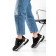 Bevelry Hills Polo Club casual μαύρα γυναικεία sneakers με διχρωμία στη σόλα BHW617100 - 0003 black Bevelry Hills Polo Club casual μαύρα γυναικεία sneakers με διχρωμία στη σόλα BHW617100 - 0003 black