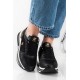 Bevelry Hills Polo Club casual μαύρα γυναικεία sneakers με διχρωμία στη σόλα BHW617100 - 0003 black Bevelry Hills Polo Club casual μαύρα γυναικεία sneakers με διχρωμία στη σόλα BHW617100 - 0003 black