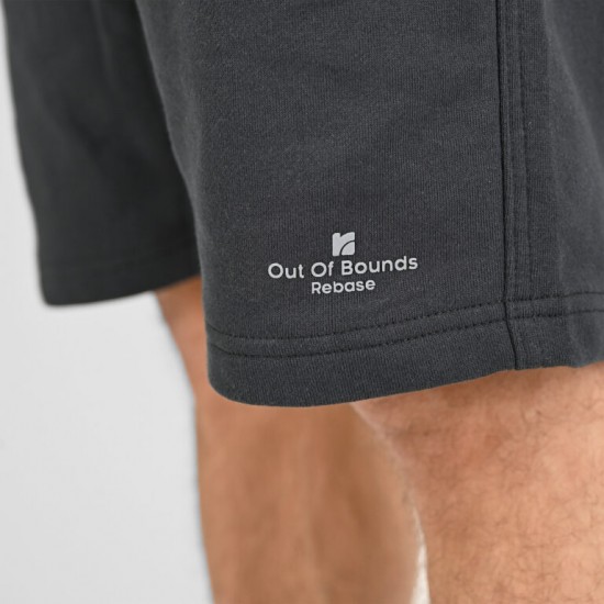 Rebase Ανδρική Αθλητική Βερμούδα Shorts Terry Fleece 261RMS-6022 shadow grey Rebase Ανδρική Αθλητική Βερμούδα Shorts Terry Fleece 261RMS-6022 shadow grey