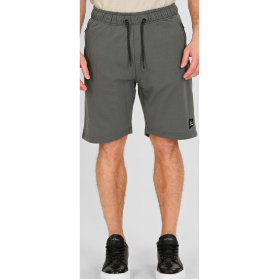 Rebase Ανδρική Αθλητική Βερμούδα Shorts with Zippers at Pockets 261RMS-6024 khaki Rebase Ανδρική Αθλητική Βερμούδα Shorts with Zippers at Pockets 261RMS-6024 khaki