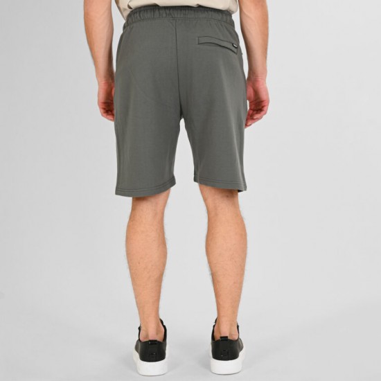 Rebase Ανδρική Αθλητική Βερμούδα Shorts with Zippers at Pockets 261RMS-6024 khaki Rebase Ανδρική Αθλητική Βερμούδα Shorts with Zippers at Pockets 261RMS-6024 khaki