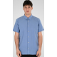 Rebase Linen Blend Shirts with Standard Collar and Short Sleeves 261RGS-5174 ciel Rebase Linen Blend Shirts with Standard Collar and Short Sleeves 261RGS-5174 ciel