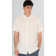 Rebase Linen Blend Shirts with Standard Collar and Short Sleeves 261RGS-5174 linen white Rebase Linen Blend Shirts with Standard Collar and Short Sleeves 261RGS-5174 linen white