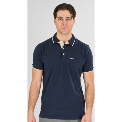 Rebase Polo Pique 261RPS-3064 indigo melange
