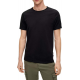 QS by S.OLIVER Μαύρο slub Τ-shirt 2141633-9999 QS by S.OLIVER Μαύρο slub Τ-shirt 2141633-9999