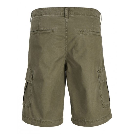JJ REBEL ΑΝΔΡΙΚΟ ΒΕΡΜΟΥΔΑ CARGO Λαδί 12291273 olive night JJ REBEL ΑΝΔΡΙΚΟ ΒΕΡΜΟΥΔΑ CARGO Λαδί 12291273 olive night