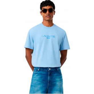 Lacoste Αθλητικό μπλουζάκι για άνδρες  TH1435 00 HBA blue chair