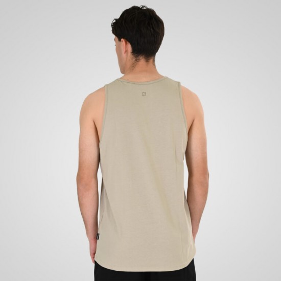 Rebase T-Shirts Sleeveless with High Density Print 261RTSL-9106 stone beige Rebase T-Shirts Sleeveless with High Density Print 261RTSL-9106 stone beige