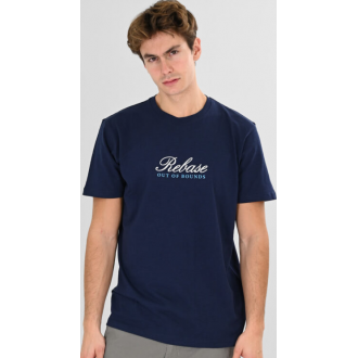 Rebase T-Shirts with High Density Print 261RTS-9113 dk blue Rebase T-Shirts with High Density Print 261RTS-9113 dk blue