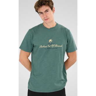 Rebase T-Shirts with Print 261RTS-9111 leaf green Rebase T-Shirts with Print 261RTS-9111 leaf green