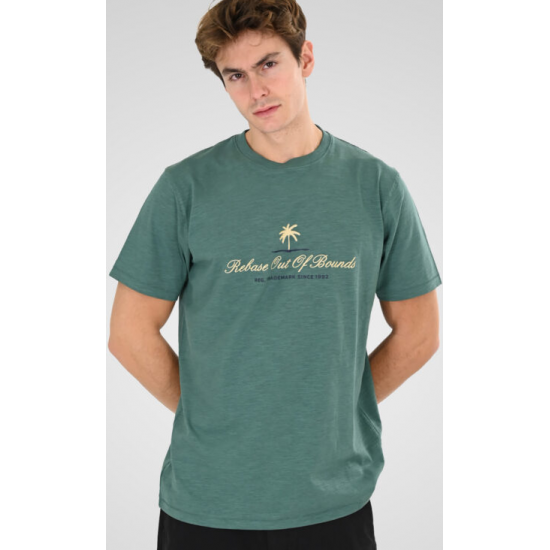 Rebase T-Shirts with Print 261RTS-9111 leaf green Rebase T-Shirts with Print 261RTS-9111 leaf green