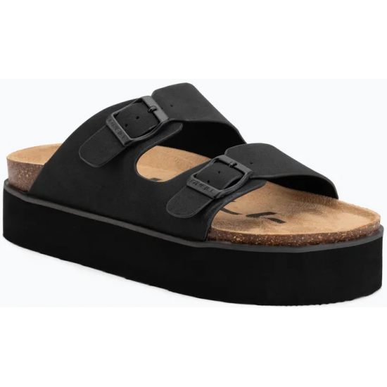 O'Neill Women's slides  Sandy Platform Low 90261042.25Y black
