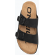 O'Neill Women's slides  Sandy Platform Low 90261042.25Y black