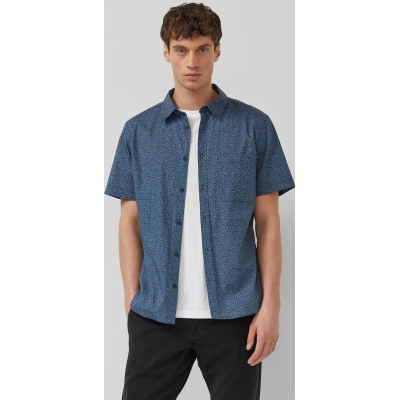 S.Oliver ΑΝΔΡΙΚΟ Κ/Μ ΠΟΥΚΑΜΙΣΟ BLUE NAVY 2173467.59A0 S.Oliver ΑΝΔΡΙΚΟ Κ/Μ ΠΟΥΚΑΜΙΣΟ BLUE NAVY 2173467.59A0