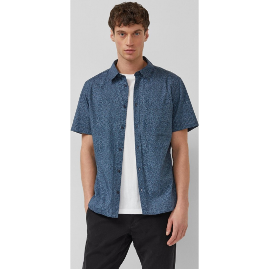 S.Oliver ΑΝΔΡΙΚΟ Κ/Μ ΠΟΥΚΑΜΙΣΟ BLUE NAVY 2173467.59A0 S.Oliver ΑΝΔΡΙΚΟ Κ/Μ ΠΟΥΚΑΜΙΣΟ BLUE NAVY 2173467.59A0