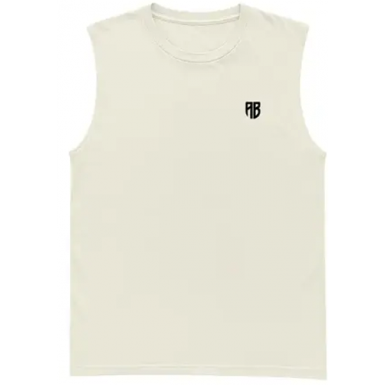 Antetokounbros Ab Hoop Sleeveless Unisex Tank Top APCD162U14 off white Antetokounbros Ab Hoop Sleeveless Unisex Tank Top APCD162U14 off white