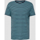 S.Oliver Striped T-shirt with flame yarn texture 2178655-66G1 S.Oliver Striped T-shirt with flame yarn texture 2178655-66G1