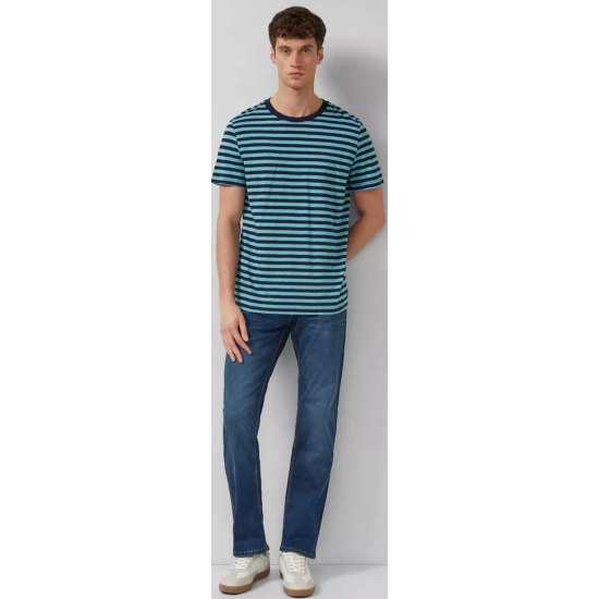 S.Oliver Striped T-shirt with flame yarn texture 2178655-66G1 S.Oliver Striped T-shirt with flame yarn texture 2178655-66G1