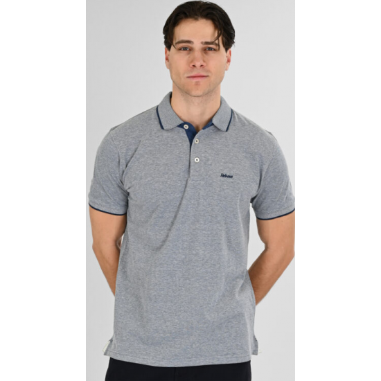 Rebase Polo Pique 261RPS-3064 raf melange Rebase Polo Pique 261RPS-3064 raf melange