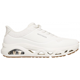 Skechers Uno Glide-Step Glide On Air Ανδρικά Παπούτσια 183420-WHT