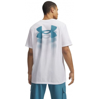 Under Armour Blur Logo T-shirt Λευκο 6009245-100