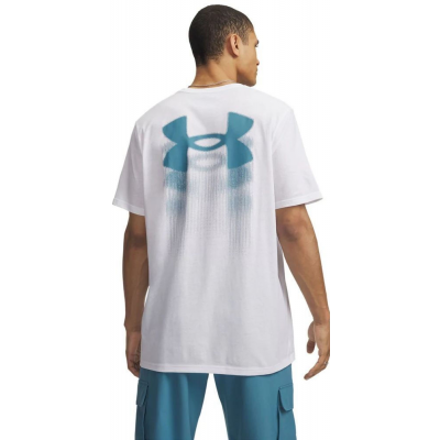 Under Armour Blur Logo T-shirt Λευκο 6009245-100 Under Armour Blur Logo T-shirt Λευκο 6009245-100