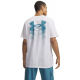 Under Armour Blur Logo T-shirt Λευκο 6009245-100