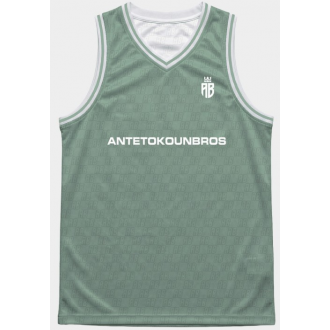 Antetokounbros Μπασκετική Φανέλα Πράσινη APCD162U42 SAGE GREEN