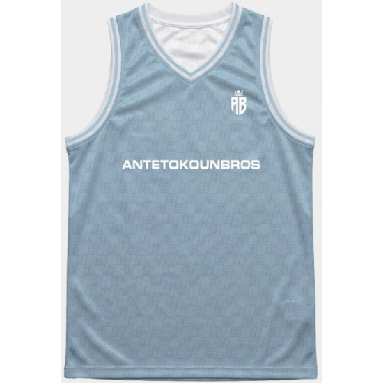 Antetokounbros Μπασκετική Φανέλα Σιελ APCD162U42 CIEL FOG Antetokounbros Μπασκετική Φανέλα Σιελ APCD162U42 CIEL FOG