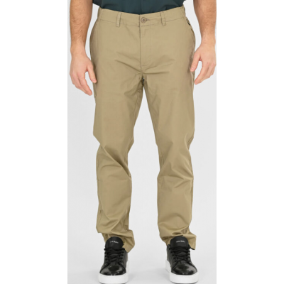 Rebase Chinos Pants with Half Elastic Waistband Lightweight 261RCP-4108 LT MOSS