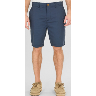Rebase Short Chinos with Half Elastic Waistband Lightweight 261RMSHO-7047 SMOKE BLUE