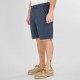 Rebase Short Chinos with Half Elastic Waistband Lightweight 261RMSHO-7047 SMOKE BLUE Rebase Short Chinos with Half Elastic Waistband Lightweight 261RMSHO-7047 SMOKE BLUE
