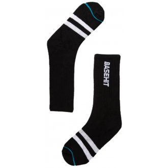 Basehit 202.BU08.06-BLACk-WHITE Μαύρο Basehit 202.BU08.06-BLACk-WHITE Μαύρο
