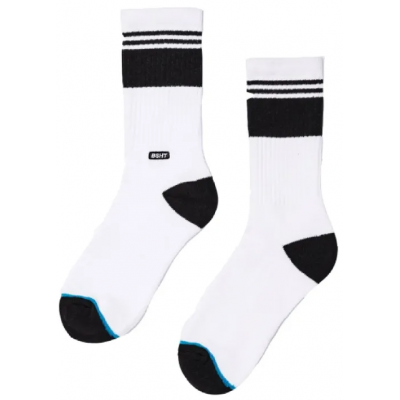 Basehit Ανδρική Κάλτσα 202.BU08.08-WHITE-BLACK Λευκό