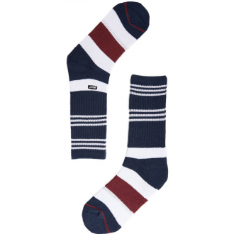 Basehit Ανδρική Κάλτσα 202.BU08.12-WHITE-BLUE-RED Πολύχρωμο Basehit Ανδρική Κάλτσα 202.BU08.12-WHITE-BLUE-RED Πολύχρωμο