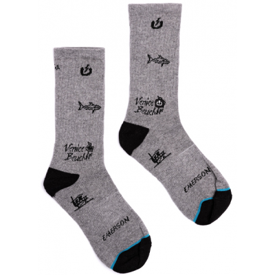 Emerson Ανδρικές Κάλτσες με Σχέδια Γκρι 1 PACK 202.EU08.14 PR 192 GREY ML Γκρι Emerson Ανδρικές Κάλτσες με Σχέδια Γκρι 1 PACK 202.EU08.14 PR 192 GREY ML Γκρι