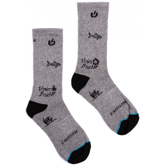 Emerson Ανδρικές Κάλτσες με Σχέδια Γκρι 1 PACK 202.EU08.14 PR 192 GREY ML Γκρι Emerson Ανδρικές Κάλτσες με Σχέδια Γκρι 1 PACK 202.EU08.14 PR 192 GREY ML Γκρι