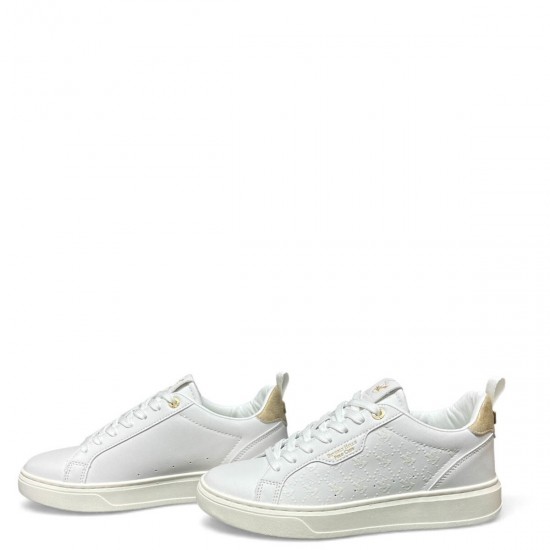 BEVERLY HILLS POLO CLUB Γυναικεία Sneakers BHW615205-KELLE LTX Eco-Leather Λευκό BEVERLY HILLS POLO CLUB Γυναικεία Sneakers BHW615205-KELLE LTX Eco-Leather Λευκό
