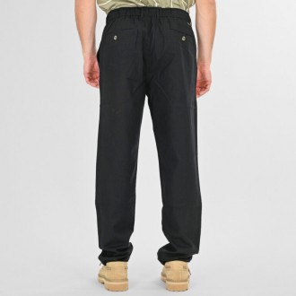 Rebase Linen Shirts with Mao Collar and Long Sleeves 261RCP-4090 black Rebase Linen Shirts with Mao Collar and Long Sleeves 261RCP-4090 black