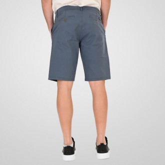Rebase Chinos Shorts 261RMSHO-7045 STONE BLUE Rebase Chinos Shorts 261RMSHO-7045 STONE BLUE