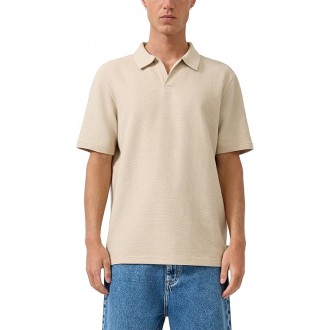 QS by S.Oliver Men Polo shirt with Ottaman structure 2180005-9306