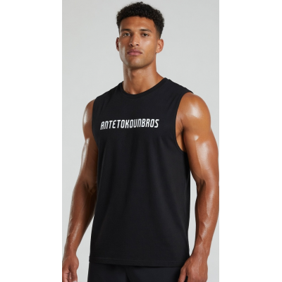 Antetokounbros AB Baseline Sleeveless Tank Top Unisex Αμάνικη Μπλούζα APCD162U05-001 Antetokounbros AB Baseline Sleeveless Tank Top Unisex Αμάνικη Μπλούζα APCD162U05-001