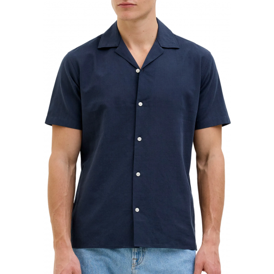 JJ REBEL Moss Sunny Resort Classic Shirt Men 12283787 navy blazer JJ REBEL Moss Sunny Resort Classic Shirt Men 12283787 navy blazer