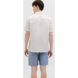 JJ REBEL Moss Sunny Resort Classic Shirt Men 12283787 white JJ REBEL Moss Sunny Resort Classic Shirt Men 12283787 white